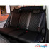 Чехлы "Ромб" для Volkswagen Polo Sedan 2010-нв, черный цвет