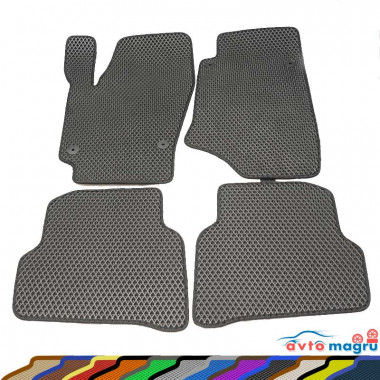 Коврики EVA для VOLKSWAGEN POLO Sedan 2010-нв