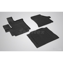 Резиновые коврики сетка для Citroen Jumper 2007-н.в.