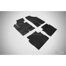 Резиновые коврики Сетка для Hyundai Santa Fe II (рестайлинг) 2010-2012