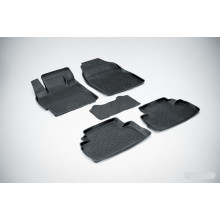 Резиновые коврики с высоким бортом для Mazda CX-7 2007-н.в.