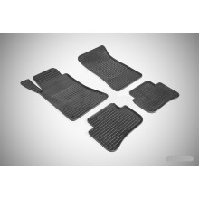 Резиновые коврики Сетка для Mercedes-Benz C-Class W203 2000-2007, W204 4matic 2006-2014