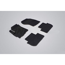 Резиновые коврики Сетка для Mitsubishi Outlander II 2006-2012