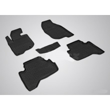 Резиновые коврики с высоким бортом для Mitsubishi L200 2006-2015
