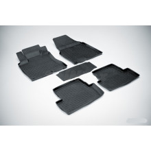 Резиновые коврики с высоким бортом для Nissan Qashqai 2007-2014