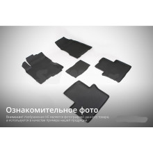 Резиновые коврики с высоким бортом для Nissan Qashqai II (российская сборка) 2016-н.в.