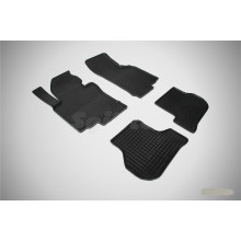 Резиновые коврики Сетка для Seat Leon II 2005-2012