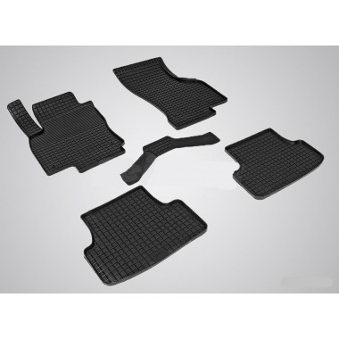 Резиновые коврики Сетка для Seat Leon III 2013-н.в.