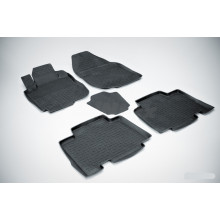 Резиновые коврики с высоким бортом для Toyota RAV4 III L 2006-2012