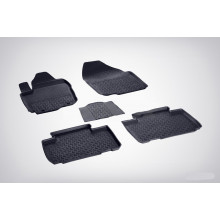 Резиновые коврики с высоким бортом для Toyota RAV4 IV 2012-н.в.