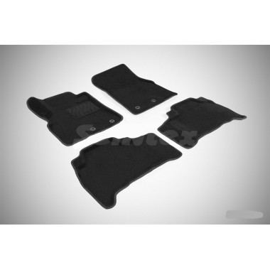 3D коврики в салон Toyota Land Cruiser 200 2012-2021